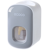 Automatic Toothpaste Dispenser Squeezers Toothpaste Tooth Dust-proof Toothbrush Holder Wall Mount Stand Bathroom Accessories Set